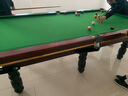 PNT 台球桌标准成人家用美式黑8台球案高档落袋中式黑八桌球台二合一 8尺 豪华款2.58米【6脚】 实拍图