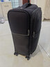 新秀丽（Samsonite）行李箱拉杆箱时尚万向轮软箱轻男女大学生\TR7 HQ2（轻盈箱体）-黑色 20英寸 |可登机|有侧口袋 实拍图