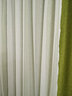 伊帘坊窗帘成品加密加厚仿亚麻棉麻纯色卧室客厅定制遮光窗帘布窗纱拼接窗帘 草绿色 2.0米宽*2.7米高挂钩式可改高度 实拍图