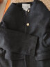 尚都比拉法式优雅通勤风圆领金属扣小香风外套女秋季女装上衣 黑色 XL  晒单实拍图