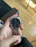 西铁城（CITIZEN）手表男自动机械表时尚休闲简约防水钢带商务腕表情人节礼物送男友 NH8350-59EB 魅黑钢带 实拍图