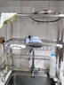 集简空间 厨房水槽置物架洗碗槽沥水架洗菜盆碗架长度可伸缩水池上方碗碟晾沥碗筷收纳盒筷刀架304不锈钢 升级款-304双层伸缩【带筷勺架+刀架+砧板架】 实拍图