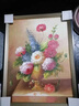 红艺雅 现代风格手绘油画简约轻奢风小画餐厅书房卧室墙画纯手绘油画 【古典花卉】手绘油画 黑金PS外框43x33cm 实拍图