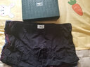 七匹狼男士内裤男平角裤透气中腰男生裤头加肥加大码裤衩底裤四角裤 (礼盒装) 3条 4XL (建议180-210斤) 实拍图