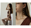 黛若大嫂同款设计师无耳洞耳夹女夸张流苏长款耳坠个性耳环饰潮 实拍图