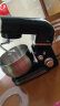 龙的（longde） 厨师机家用小型和面机全自动揉面机奶油打发蛋清打蛋器搅拌面团鲜奶盖机多功能搅拌机 经典款黑色套餐二（3.5升） 实拍图