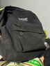 宾拓（BESSTOVV）书包男中学生高中大学生帆布双肩包男港风纯色简约大容量休闲背包 黑色大号 实拍图
