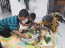 一点火车轨道玩具儿童木质套装小火车头3-6岁男孩女孩智益礼物4岁5岁 【榉木材质】139件环保城市火车轨道【电动火车】 实拍图