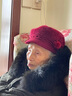 离歌帽子女秋冬季妈妈防寒毛线帽保暖护耳中老年人加厚奶奶洋气鸭舌帽 实拍图