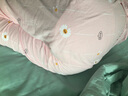 草景家孕妇睡衣夏季薄款纯棉月子服宽松大码产后夏天吸汗透气哺乳衣套装 955粉色 L  (建议体重90-120斤左右) 实拍图