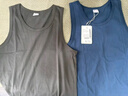 红豆2件装纯棉背心男运动吸汗透气打底衫组合一170/95 实拍图