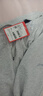 李宁运动裤男春秋季新款束脚收口户外休闲灰色小脚针织卫裤百搭潮流裤 浅灰(平口+口袋拉链) 2XL 实拍图