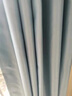 阿黎窗帘遮光成品窗帘布 遮阳窗帘 灰色挂钩式1.3米宽*1.5米高单片装 实拍图