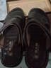老人头凉鞋男夏季真皮男士凉鞋韩版休闲沙滩鞋头层牛皮凉拖鞋男 棕色 42 实拍图