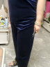 KJ法国KJ睡衣女性感吊带金丝绒睡裙睡袍三件套装冬季珊瑚绒家居服 蓝灰色 XL  (123-135斤) 晒单实拍图