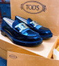 TOD'S官方女士KATE皮革乐福鞋休闲鞋单鞋女鞋 黑色（偏大半码） 35 脚长22.6cm 晒单实拍图