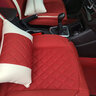 布兰特 布艺汽车坐垫全包四季通用座垫座套卡通刺绣座椅套五座全车套 考拉-慕斯红-豪华版 实拍图