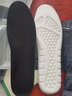 南极人 3双装高弹力运动鞋垫男女透气吸汗足弓减震防臭加厚篮球跑步军训 41-42码 白底黑面（可裁剪） 实拍图