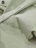 花花公子（PLAYBOY）长袖衬衫男士外套男装秋冬季休闲衬衣男绅士上衣服 豆绿 XL 实拍图