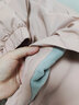 BRELRMON加绒风衣外套男女韩版防风保暖单层软壳冲锋衣工装风夹克文艺上衣 9930S子鸢粉-女【纯色】 3XL 实拍图