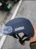 九号（Ninebot）电动车头盔半盔 男女3C认证复古轻便通用防晒安全帽 蓝色款【大小可调+透明镜片】 实拍图