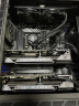 乔思伯 JONSBO UMX6S 银色 中塔式机箱（铝制外壳/360冷排/EATX/ATX主板/多硬盘位/双侧玻璃） 实拍图