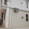 戈尔迪标准篮球板室内外墙壁式成人儿童家用挂壁可升降篮球框架 固定式挂墙篮球架+实心圈110*75 晒单实拍图