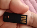 Ecojoy艺享ECOJOY U盘 USB2.0 无铁无磁塑料优盘 超薄迷你 便携 小 车载音箱办公车间隐藏 USB2.0长版有孔黑 16GB 实拍图