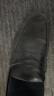 沙驰（SATCHI）皮鞋男鞋英伦套脚商务休闲鞋男士透气皮鞋软皮轻便正装鞋 黑色212322149Z 41 欧码，偏大一码 晒单实拍图