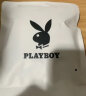 花花公子（PLAYBOY）男士内裤男纯色棉抑菌四角短裤头裤衩宽松男式运动大码平角裤4条 A款-黑色、浅花灰、深灰、宝蓝 XL（推荐120-140斤） 实拍图