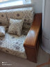 一木 实木沙发 胡桃木中式沙发 转角贵妃沙发 新中式 客厅沙发组合 沙发全套3.26米【不带中间柜】 实拍图