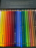 辉柏嘉（Faber-castell）进口绿盒油性彩铅24色专业手绘艺术家大师级绘画绿铁盒彩色铅笔110024【梵高认证】 实拍图