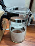 禾艾苏（heisou）飘逸杯玻璃茶壶耐高温茶水分离泡茶器功夫茶具套装按压式泡茶壶 750ml茶壶 实拍图