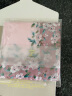 泽略女士手帕全棉手绢樱花朵方巾古风擦汗纯棉女生古风手绢结婚伴手礼 漫恋43CM：粉色【信封袋装】 实拍图