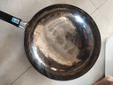 老聂家章丘铁锅不粘锅炒锅手工锻打传统老式家用炒菜锅手打无涂层不粘锅 老师傅五万锤锻打（原色） 36cm 实拍图