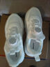 德尔惠小白鞋童鞋男运动鞋加绒棉鞋女童休闲鞋儿童跑鞋中大童防滑校园鞋 白色双网 37 内长24cm 实拍图