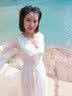西子美丽心情夏季新款女装白色蕾丝网纱连衣裙长裙波西米亚沙滩裙初恋裙子 白色  XZ18A941 L 实拍图