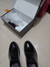 GENAI隐形增高8厘米商务正装皮鞋男士真皮透气英伦新郎结婚礼休闲皮鞋 黑色_真牛皮 时尚 四季款 41 (255mm) 实拍图