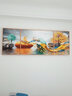 瑞尚（RUISHANG） 北欧客厅装饰画轻奢沙发背景墙挂画简约墙上壁画餐厅玄关墙画 鹿鹿高升 左右40*60+中间80*60晶瓷面金框 实拍图