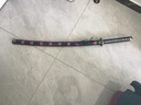 古羽航海贼王索隆三刀日本竹木刀动漫男生cosplay武士道具模型玩具 秋水（升级加强版） 附带刀架 实拍图