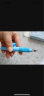 西玛（SIMAA） 正姿永恒铅笔儿童胖胖小熊笔 幼儿园小学生文具0.5mm自动永恒铅笔不易断矫正握姿-香芋紫 实拍图