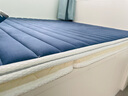 埃迪·蒙托棕垫 椰棕床垫 榻榻米垫  乳胶 踏踏米 宿舍床垫硬可折叠拆洗定做 亚麻蓝6CM厚（含1cm乳胶） 1.2*2.0米 实拍图