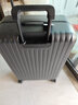 ITO行李箱铝框箱男女大容量万向轮托运拉杆箱小型密码箱登机箱旅行箱 黑曜灰 29英寸 需托运 实拍图