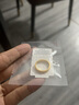 明牌珠宝黄金戒指 足金编织相偕小细戒送礼女AFM0306工费350 足金戒指 10号 约3.64克 实拍图