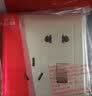 ABB开关插座面板 轩致系列 无框86型朝霞金曲面\平面开关 双开单控 平面 实拍图
