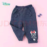迪士尼宝宝（Disney Baby）迪士尼童装儿童裤子男童米奇女童米妮休闲长裤迪士尼宝宝系列IP款 深蓝K1178 3岁/身高100cm 实拍图
