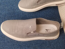 七匹狼帆布鞋男休闲鞋夏季冰丝布鞋防水雨伞布一脚蹬鞋子男透气休闲板鞋 9443灰色 41 实拍图