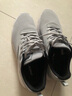 安踏男鞋运动鞋冬季男士软底厚网保暖鞋子轻便户外干活休闲跑步鞋 雾灰/白(网面透气) 44 (270mm) 男 实拍图