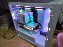 美商海盗船 (USCORSAIR) 5000X RGB 极地白 钢化玻璃 中塔机箱 智能控制 炫彩风扇 超大空间 实拍图