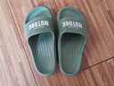 牧童【一家三口亲子款】儿童拖鞋室内家居浴室拖男女童外穿软底凉拖鞋 绿色 30 鞋内长20.0cm 实拍图